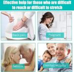 15" Long Reach Comfort Butt Wiper Tools,Wiping Wand Toilet Aid for Wiping,Handicap Assistance for Bottom, Personal Hygiene,Seniors,Surgery Recovery Handicap Accessories for Daily Living