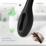 ANNND Bottom Buddy Wiping Aid – Upgraded Toilet Tissue Aids Wand for Wiping Bottom, 15.6" Long for Elderly, Overweight, Pregnant, and Limited Mobility, Black