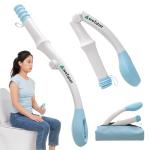 Wefaner Foldable Toilet Aid, 15.6“ Long Comfort Wipe Wand Bottom Buddy Toilet Self Tissue Aids for Toileting, Self Help Wipe Butt for Overweight Limited Mobility,Elderly, Pregnancy