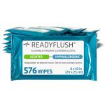 Medline Readyflush Biodegradable Flushable Wipes, 576 wipes (24 pack of 24 wipes)