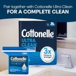 Cottonelle Fresh Care Flushable Wet Wipes, Adult Wet Wipes, 1 Refill Pack, 168 Wipes Per Pack, Packaging May Vary