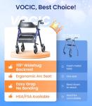 Z21 Rollator Walker for Seniors with Seat