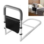 MPINOI Bed Rails for Ederly Adults Safety, Adjustable Height Bed Assist Rails for Seniors Fall Prevent Grab Bar Fits King Queen Full Twin Bed…