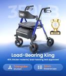 Z21 Rollator Walker for Seniors with Seat