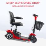Compact 3-Wheel Electric Mobility Scooter for Seniors
