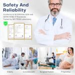 MNIENT Bed Rails for Elderly Adults Safety - ASTM Approved Bed Side Rail for Seniors with Support Leg,Two-side Storage Bag, Non-Slip Bed Assist Cane Guard,Adjustable Bedrails for King,Queen,Full,Twins