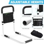 Moodooy Bed Rails for Elderly Adults Safety,Bed Rail for Seniors,Bed Rails for Queen,Bed Safety Rail for Elderly Adult,Bed Safety Rail with Strap,Adjustable Bed Rail for Elderly,Couch Rail,Sofa Rail