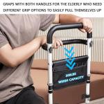 Svnntaa Bed Rails for Elderly Adults Safety, Bed Rail Elderly Bed Assist Rail for Seniors Helps Getting in and Out of Bed Much Easier