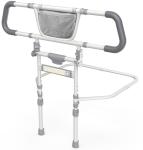 Packve Foldable Bed Rails for Elderly Adults Safety - Bed Side Assist Rail for Seniors with Extendable Guard Rails & Storage Bag, Adjustable Height Bedrails for Queen King Full Size Bed