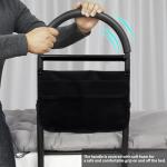 Ceither ASTM Approved Bed Rails for Elderly Adults Safety - 330lbs Weight Capacity, Height Adjustable Non-Slip Handle with Fixing Strap, Tool-Free Installation for Seniors/Pregnant/Disabled