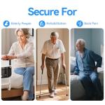 Adjustable Bed Rail for Elderly Adults: Bedside Support for Seniors, Fits King‑Queen‑Full‑Twin, Heavy-Duty Medical Device for Home and Hospital Use, 300 lb Capacity