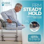 NEDA Bed Rails for Elderly Adults Safety | Medical Grabbers for Seniors & Safety Support Rail | Bed Cane for All Bed Sizes | ASTM & CPSC Certified