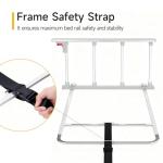 Gitaobac Bed Rails for Elderly Adults Safety, Folding Assist Handle with Motion Sensor Light, Fall Prevention Guard for Seniors & Surgery Patients, Fits Twin, Queen & King Beds, Tool-Free Assembly