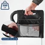 Bed Rails for Elderly Adults Safety: Adjustable Bed Assist Rails for Seniors & Patients with Storage Bag - Adjustment Fits Twin/Queen/King Cali Beds - Bedside Rail Handle Support Bar Bed Guard Rails