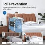 RESTISLAND Dual Bed Side Hand Rail, Bed Assist Rail Adjustable Medical Hospital Assistive Devices Bed Rails for Elderly Adults, Fits Queen, Full & Twin Beds