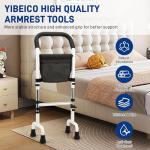 YIBEICO Upgraded Mobility Stand Assist Aid for Elderly, Adjustable Walking Cane for Seniors and People with Limited Mobility