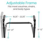 Vive Stand Assist - Mobility Standing Aid Rail for Couch, Chair - Assistance Handle for Patients, Elderly, Seniors and Disabled - Safety Grab Bar for Sitting, Sofa, Home - Adjustable, Portable Device