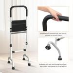 Stand Assist Aid for Elderly Chair Couch Standing Aids and Supports Hip Knee Surgery Recovery Aid Adjustable up to 400lb Height, Mobility Aids Tool Help get up for Seniors Bedrooms Toilet Bathrooms