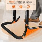 DePango Stand Assist Aid for Elderly, Aluminum Alloy Standing Aids & Supports for Rising from Chair Couch, Sturdy Chair Lift Assist Grab Bar for Seniors Disabled Handicap Adults, Height-Adjusted