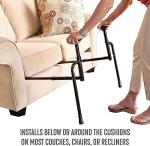 Stander EZ Stand-N-Go, Chair Lift Assist for Elderly, Grab Bar Standing Aid for Seniors, Daily Living Mobility Aid