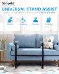 Sangohe Mobility Standing Aid Rail for Couch, Grab Bar Standing Aid for Seniors, Stand Assist for Chair, Assistance Handle for Patients, Elderly, Seniors and Disabled, Chair Couch Stand Assist, 504J