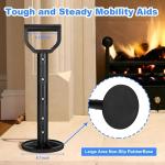 Mobility Aids Tool Help Seniors Get Up from Floor/Ground, Adjustable Standing Aids & Supports Equipment to Stand up, Stand Assist Aid for Elderly for Work or Housework- (Height 7-17")