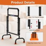 Support Way Stand Assist for Chair & Couch – Reinforced Dual-Tube Design, Height Adjustable Mobility Aid for Seniors, Lightweight Metal Frame with 600lb Capacity