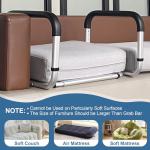 Chair Lift Assist Devices for Seniors Elderly, Minimum Width 21.25 Inches, Adjustable Couch Cane Stand Up Assist Mobility Aid Aluminum Sofa Stand Assist Chair Lift Assist Handle for Patients Disabled