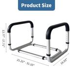 Chair Lift Assist Devices for Seniors Elderly, Minimum Width 21.25 Inches, Adjustable Couch Cane Stand Up Assist Mobility Aid Aluminum Sofa Stand Assist Chair Lift Assist Handle for Patients Disabled