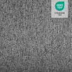 MCombo Power Lift Recliner Chair with Extended Footrest for Elderly People, Fabric 7287 (Dark Gray, Medium)