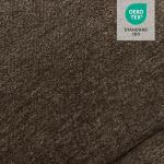 MCombo Power Lift Recliner Chair with Extended Footrest for Elderly People, Fabric 7283 (Brown, Large)