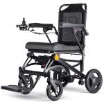 Electric Wheelchairs for Adults Foldable Lightweight Only 33lbs, 500W Dual Motors Motorized Wheelchairs for Seniors Support 250 lbs, All Terrain Travel Powered Wheel Chairs, Black