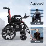 Electric Wheelchair for Adults,500W Dual Motors Powerful, 16 Inch Big Power WheelsChairs, All Terrain, Compact Portable Mobility Scooter for Adults Seniors, Long Travel Range (265 lbs Capacity)
