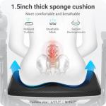 Electric Wheelchair for Adults, Foldable Electric Wheelchairs with 220 lbs Capacity, Aluminum Alloy Frame, Portable Mobility Scooter with LED Light for Seniors, 12.5 Miles Range