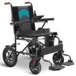 Electric Wheelchairs for Adults, Lightweight Motorized Wheelchairs for Seniors Support 350 LBS, 15 Miles Longer Range, All Terrain Portable Foldable Power Wheelchair