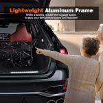 [2025 Upgrade] Hassky Electric Wheelchair for Adults Foldable, 15 Miles Range Motorized Wheelchair, All Terrain Power Wheelchairs for Seniors Supports Up to 350 lbs Black