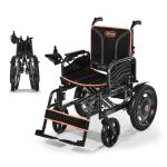 VEVOR Electric Wheelchair for Adults, 265lbs Capacity, Foldable & Lightweight Motorized Wheelchair, 13-Mile Long Travel Range, All-Terrain Powered Chair, Portable for Seniors & Disabled