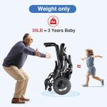 Zurcheel SLB30 Electric Wheelchairs for Adults, Lightweight Foldable Motorized Wheelchair with Removable Battery Liftable Armrest Airline Approved(30 Lbs, Grey)