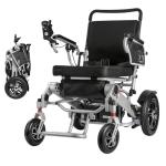 mindmed Lightweight Electric Wheelchair for Adults Seniors, 15.5+ Miles Long Travel Range Foldable Electric Wheelchair, 4-Hour Quick Charging, All Terrain Motorized Wheelchair for Home Office Travel
