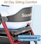 Lightweight Rollator Walker with Seat for Seniors