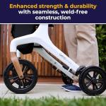 Drive Medical AeroWalk Ultra-Lite Folding Walker with Seat