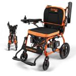 SuperHandy GoRide Series Electric Wheelchairs – Lightweight, Foldable Power Chairs with Dual Brushless Motors, Zero-Turn Maneuverability & Electromagnetic Brake (GoRide 2-300 Lb Max)