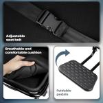 Electric Wheelchair for Adults Seniors Only 33 lbs Lightweight Foldable 12 Miles Range 250WH Battery Airline Approved 250W Dual Motors All Power Wheelchair Black