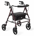 Bariatric Rollator Walker with Adjustable Handles