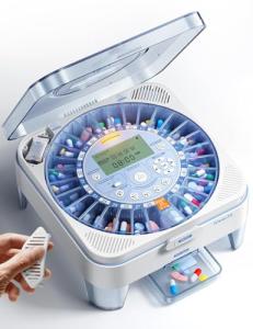Automatic Pill Dispenser with Alerts and Large Compartments