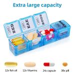 Weekly XL Pill Organizer for 28 Days 4x Daily