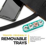 Pill Organizer with 7 Compartments for Daily Doses