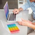 Weekly XL Pill Organizer for 28 Days 4x Daily