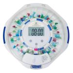 28-Day Automatic Pill Dispenser with Alarms