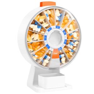 Daviky Large Daily Pill Dispenser and Organizer